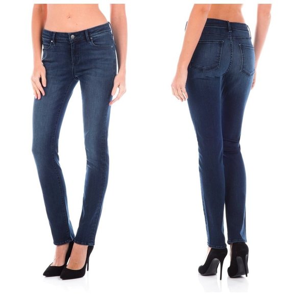 FIDELITY Stevie Skinny Dark Wash Jeans - Picture 1 of 12
